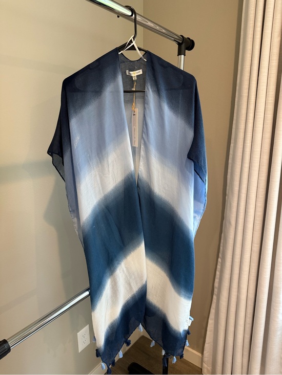 Other - Indigo Ombre Lightweight Shawl - Unbranded